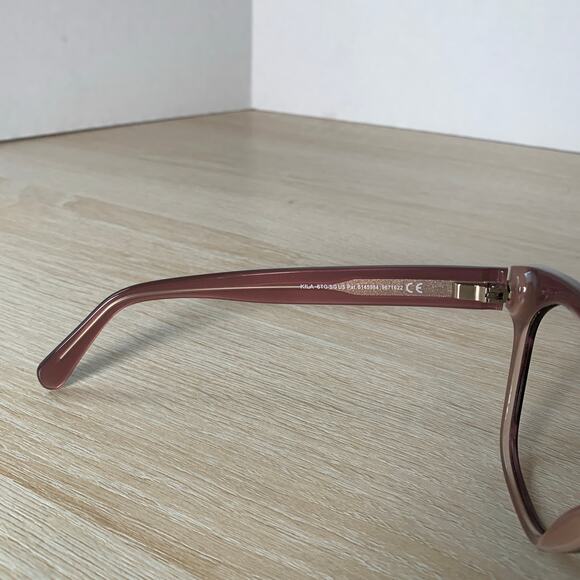 Maui Jim Kila MJ819-13C Sunglasses Plum Dusty Rose FRAMES ONLY 54.5-19-140 Italy main image 8